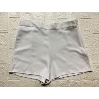 ราคา กางเกงขาสั้นผ้าฮานาโกะ ซิปข้าง กระเป๋าข้าง สีขาว สวยๆค่ะ (8378086440)