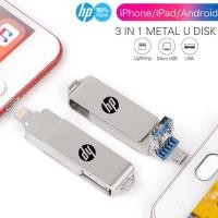 ราคา แฟลชไดรฟ์โลหะ USB 2TB 1TB OTG 16GB 32GB 64GB USB 3.0Type-C ฟรี OTG สําหรับ i P h o n e Android US B Memory Stick (21186327847)