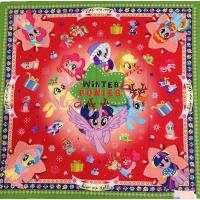 ราคา แท้% Kiss me doll ลาย Pony TV Winter ผ้าพันคอ ผ้าคลุมไหล่ ขนาด 100*100 cm. (5367074477)