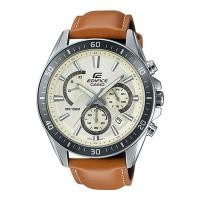 ราคา Casio Edifice นาฬิกาข้อมือผู้ชาย สายหนังแท้ รุ่น EFR-552L-7A - (1341104253)