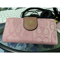 ราคา กระเป๋าสตางค์ coach ชมพู (16473097548)