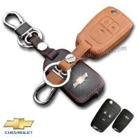 ราคา ซองหนังแท้ ใส่กุญแจรีโมทรถยนต์ Chevrolet Captiva,Cruze,Colorado,Trailblazer,Sonic พับข้าง รุ่นโลโก้เหล็ก 2-3 ปุ่ม (13712301838)