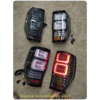 ราคา ไฟท้าย Ranger 2012 T6 2015 MC 2016 2018 wildtrak Raptor ไฟท้ายแต่ง ไฟเลี้ยววิ่ง สีสโมค และสีดำ ranger t6 mc led taillamp (6333120623)