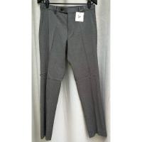 ราคา H224) Uniqlo กางเกงทำงานชาย Kando pants สีเทาเอว 31" (76 cm) (25355673238)