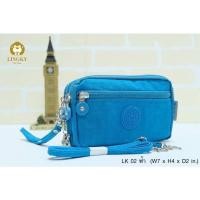 ราคา กระเป๋าสะพาย ผ้าร่มลายย่น น้ำหนักเบาและกันน้ำได้ เป็นงานซิปซ่อนและโลโก้+หัวซิปแบบใหม่ ปั๊มตัวหนังสือ Lingky สวยมากค่ะ (15851817016)