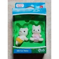 ราคา Sylvanian Families Silk Cat Twin/ซิลวาเนียน แฟมิลี่ น้องแมวแฝด (22445665921)