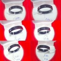 ราคา แหวนนิลแท้ นิลกาญจนบุรี เจียรเหลี่ยม 4 mm. (20027561838)