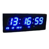 ราคา JMBShop นาฬิกาดิจิตอล แขวนผนัง ขนาด 48x19cm. LED Number Clock รุ่น HB-4819SM (9517982522)