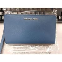 ราคา กระเป๋าสตางค์ 2 ซิป แท้พร้อมส่ง | Michael Kors Jet Set Travel Large Double Zip Wristlet (7580540332)