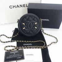 ราคา Chanel Caviar Round Zip WOC ( Super Like New! 98%) Holo : 27 (5015708485)