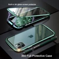 ราคา กันชนโลหะสำหรับ iPhone 11 Pro Max 7 8 Plus X XS XR XS Max Magnetic Metal Casing Anti-Peep กระจกสองด้านป้องกันเคส (7368615270)