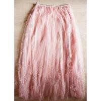 ราคา กระโปรงผ้ามุ้งฟรุ้งฟริ้งสีชมพูสวยหวาน (1462957576)