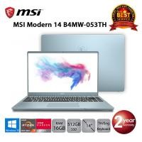 ราคา [โค้ดลด 599.- ส่งฟรี] MSI Modern 14 B4MW-053TH Ryzen 7 4700U/16GB/512GB SSD/14.0/Win10 (Blue Stone) (7353947759)