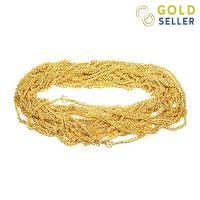 ราคา [กรอกโค้ด 11FASH150 ลดเพิ่ม150.-] Goldseller สร้อยคอทอง ลายโซ่ 1 สลึง คละลาย ทองคำแท้ 96.5% (1368234682)