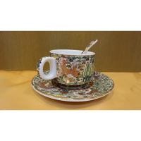 ราคา ถ้วยกาแฟ ลายปลาเบญจรงค์ (3777657328)