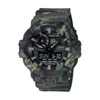 ราคา Casio G-Shock นาฬิกาข้อมือผู้ชาย สายเรซิ่น รุ่น GA-700CM,GA-700CM-3A - สีเขียวลายพราง (885361215)