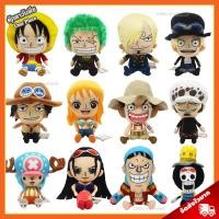 ราคา (รวมลิงค์) ตุ๊กตา วันพีช (ขนาด 12,13 นิ้ว) ลิขสิทธิ์แท้ / ตุ๊กตา One Piece ลูฟี่ โซโล ซันจิ ช็อปเปอร์ ลอว์ อุซป นามิ วันพีซ Onepiece (4437599295)