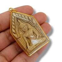 ราคา พระขุนแผนพรายกุมาร ด้านหลังกุมาร 4 ตน หลวงปู่ทิม เนื้อผงพรายกุมารเลี่ยมกรอบทองผ่าหวาย (25567875164)