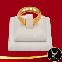 ราคา No.77RD) แหวนหุ้มทอง แหวนผู้หญิง แหวนแฟชั่นทองชุบ แหวนเกลี้ยงปลอกมีดโรสโกลด์ นน.1 สลึง งานเคลือบแก้วหนาพิเศษ (16389784198)