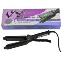 ราคา Super V Inter เครื่องหนีบผม ซุปเปอร์วี มีฟัน หน้ากลาง (ของแท้ รับประกัน 1 ปี) รุ่น SU 288 Ionic Hair Flatter (3086910628)