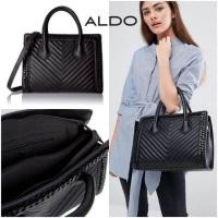 ราคา ALDO Dresden Quilted Chain 2-way Crossbody Sling Top Handle Large Tote Bag (633335673)