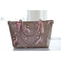 ราคา ✨ใหม่ F30247 COACH AVA LOGO TOTE WITH FLORAL BUNDLE PRINT เป๋า Ava Tote ขนาด 12 1/2" (L) x 9 3/4" (H) x 5" (W) (2329670621)