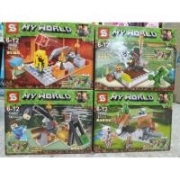 ราคา เลโก้มายคราฟ MY WORLD (1879419139)