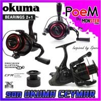 ราคา รอกตกปลา รอกสปินนิ่ง OKUMA CEYMAR CMBF-330 Baitfeeder Spinning Reel (แถมสปูน) (18489209603)