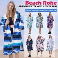 ราคา เสื้อคลุมอาบน้ํา ผ้าขนหนู มีฮู้ด ดูดซับน้ํา แห้งเร็ว เหมาะกับเดินชายหาดกลางแจ้ง สําหรับดําน้ํา (25354631432)