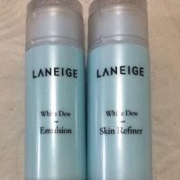 ราคา Laneige white dew emulsion+skin refiner (1654093945)