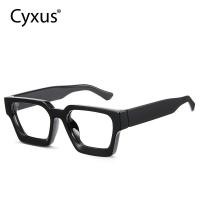 ราคา Cyxus แว่นตาป้องกันแสงสีฟ้า กรอบสี่เหลี่ยม เลนส์ใส แฟชั่น คอมพิวเตอร์ แว่นตา ป้องกัน ลดอาการปวดตา 8143 (24463913617)