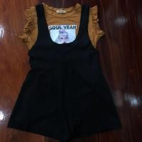 ราคา จั้มสูทขาสั้น งาน2ชิ้น (2319622228)