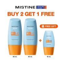 ราคา เซ็ตสุดคุ้ม MISTINE AQUA BASE ULTRA PROTECTION MATTE LIGHT FACIAL SUNSCREEN PRO SPF50 PA 40 ML กันแดดหน้า (19774730822)