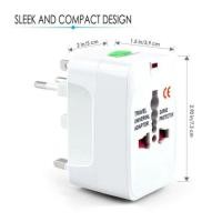 ราคา Universal Plug ชุดหัวปลั๊ก เอนกประสงค์ LP-001 (White) (1178515010)