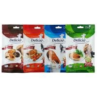 ราคา ขนมสุนัข แท่งสติ๊ก delicio original เกรดพรีเมี่ยม ทำจากเนื้อปลาแซลมอน (2720002834)