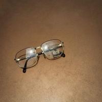 ราคา กรอบแว่นตา แว่นตาวินเทจ แว่นเก่าเก็บยุค 90s รุ่น Khun Poo กรอบแว่นทรงสี่เหลี่ยมมน กรอบครึ่งทองครึ่งน้้าตาล เลนส์ใส (8976894284)