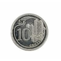 ราคา เหรียญต่างประเทศ10เซนต์ประเทศสิงค์โปร10cent Singapore coinผ่านการใช้งานน่าสะสม (25858631783)