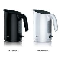 ราคา Braun กาต้มน้ำไฟฟ้า Purease รุ่น WK3000.B สีดำ (1762811691)