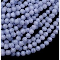 ราคา Natural Blue Lace Agate Round Beaded Strand 6mm 8mm 10mm size available (4192005565)