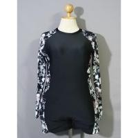 ราคา ชุดว่ายน้ำบอดี้สูทสาวอวบอ้วน Plus size (25774036065)