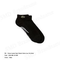 ราคา Lacoste ถุงเท้า รุ่น Unisex Lacoste Sport Stretch Cotton Low-Cut Socks Code: RA4188 10 SNP (25674976382)