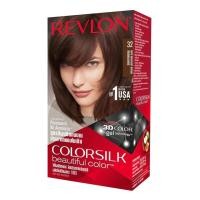 ราคา Revlon เรฟลอน ครีมเปลี่ยนสีผม รุ่น คัลเลอร์ซิลค์ ปราศจากแอมโมเนีย No.32 น้ำตาลเข้มมะฮอกกานี (1336666382)
