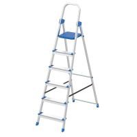 ราคา HomePro บันไดอะลูมิเนียมทรง A มีมือจับ WK4028-6 6 ขั้น แบรนด์ MATALL (25413337646)