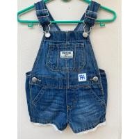 ราคา ชุดเอี้ยมยีนส์เด็ก ขาสั้น : แบรนด์ Oshkosh (23626259651)