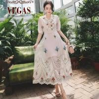 ราคา เดรสลูกไม้สีขาว สวยสุด งานปัก งานละเอียดเบอร์แรง งานป้าย ปกติ990เลยนะคะ (774980755)