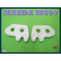 ราคา KEY FLANGE LOCKING LH&RH SET PLASTIC "WHITE" Fit For MAZDA M800 (016) // แป้นรับกลอนประตู ซ้าย-ขวา (1 คู่) (21402091876)