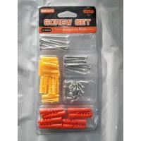 ราคา Screw Set สกรูเกลียวปล่อย 3 ขนาด พร้อมพุกพลาสติก 2 ชุด Screw Set สกรูเกลียวปล่อย 3 ขนาด พร้อมพุกพลาสติก 2 ชุด (8552988089)