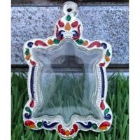 ราคา กรอบพระ กรอบพญาเต่าเรือน เงินลงยา ใส่พญาเต่าเรือน รุ่นสุขใจ 3รวย เปิดโลก ขนาด กว้าง 3.5 สูง 5.0 ซม (2390365762)