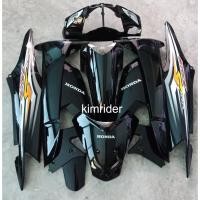 ราคา ชุดสี เฟรม Honda wave 100s เวฟ 100 s wave ubox รุ่นมีกล่องใต้เบาะ รถปี 2005 ครบคัน 10 ชิ้น สีดำล้วน (10536570556)