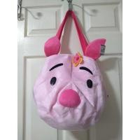 ราคา [ของใหม่] Disney ลิขสิทธิ์แท้ ตุ๊กตา กระเป๋า ช้อปปิ้ง พิกเล็ต (Piglet) 3D Shoulder Bag กระเป๋าสะพายนุ่มนิ่ม (3384614492)